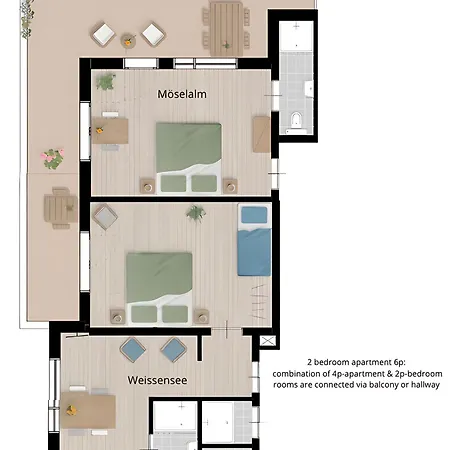 Appartement Berghaus *